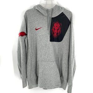 white nike arkansas razorback pullover